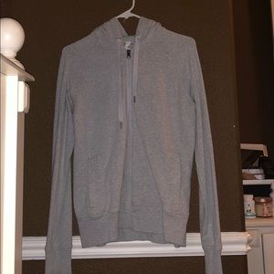 Lululemon Grey Zip Up Sweater